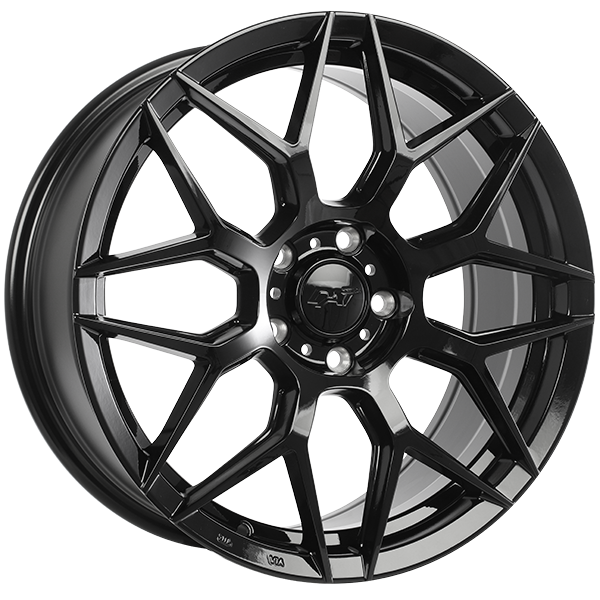 DAI Wheels DTM Gloss Black 17x7.5 5x114.3 et45 67.1