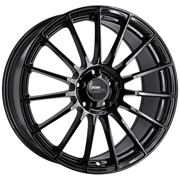 720 Form FF5 Gloss Black 19x8.5 5x112 et35 66.6