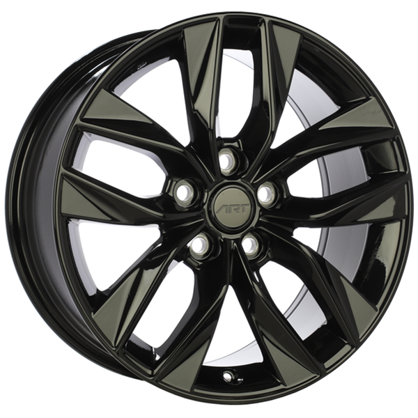 ART Replica REPLICA 229 Gloss Black 17x7.5 5x114.3 et40 60.1