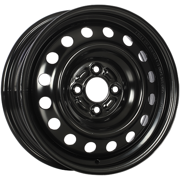 RNB STEEL WHEEL Black E-Coating 15x6.0 4x100 et40 60.1