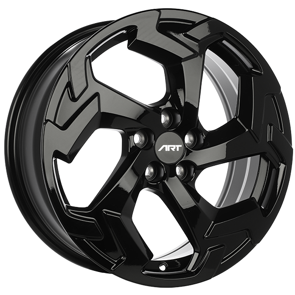 ART Replica REPLICA 221 Gloss Black 17x7.0 5x100 et45 56.1