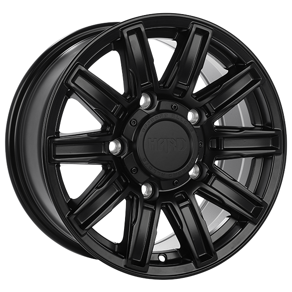 Ruffino HARD FORGED Satin Black 16x8.0 5x160 et45 65.1