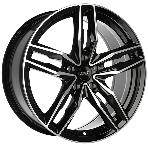 DAI Wheels MODA Gloss Black - Machined Face 17x7.5 5x114.3 et42 67.1