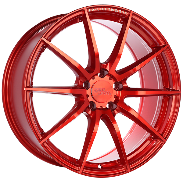 720 Form RF2-R Translucent Red 19x8.5 5x112 et35 66.6