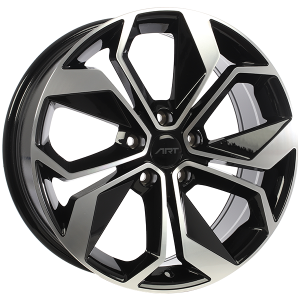 ART Replica REPLICA 309 Gloss Black - Machined Face 17x7.0 5x114.3 et40 67.1