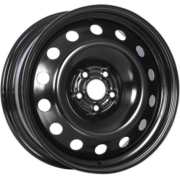 RNB STEEL WHEEL Black E-Coating 17x7.0 5x105 et42 56.6