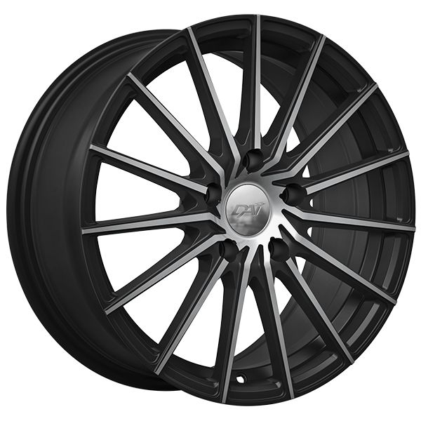 DAI Wheels SPECTER Gloss Black - Machined Face 17x7.5 5x114.3 et40 67.1