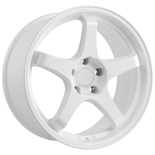 720 Form FF6 Satin White 18x8.5 5x114.3 et35 73.1