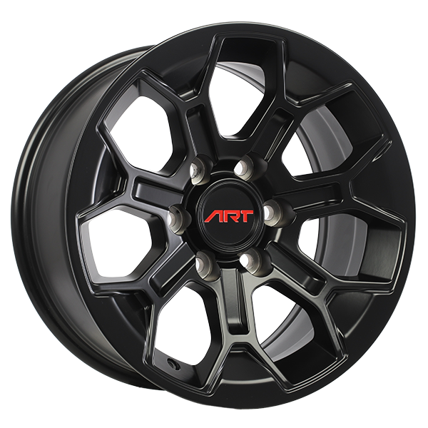 ART Replica REPLICA 337 Satin Black 17x8.0 6x139.7 et5 106.1