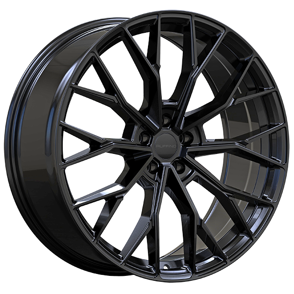 Ruffino ALPINE Gloss Black 22x9.0 5x108 et40 63.4