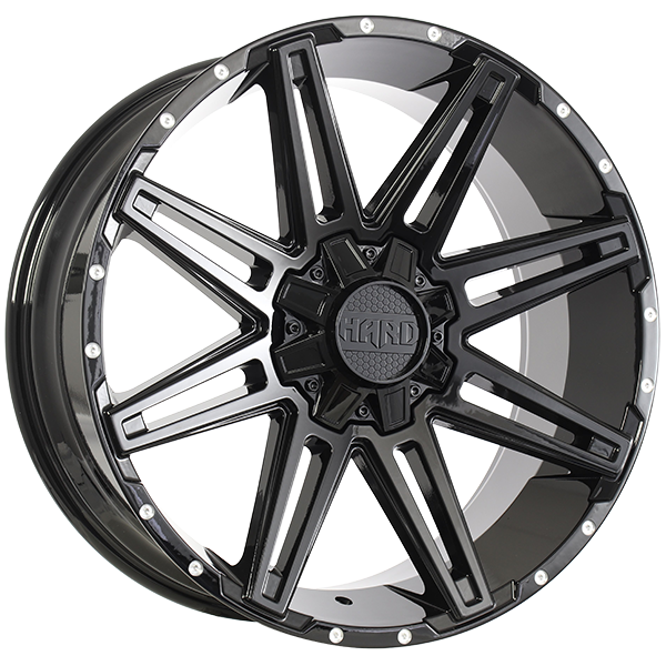 Ruffino HARD PHANTOM Gloss Black 20x9.0 5x127/5x139.7 et20 77.8