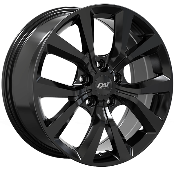 DAI Wheels MISSION Gloss Black 17x7.5 5x114.3 et42 73.1