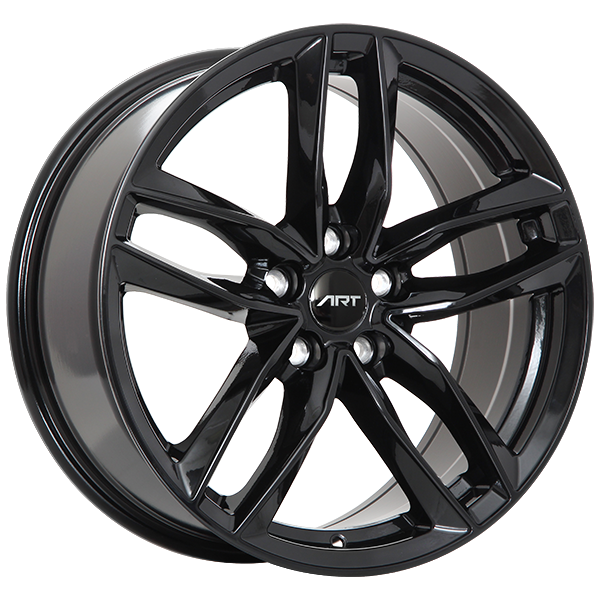 ART Replica REPLICA 36 Gloss Black 17x7.5 5x112 et35 66.5