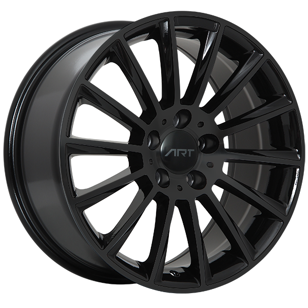 ART Replica REPLICA 92 Gloss Black 17x8.0 5x112 et42 66.6