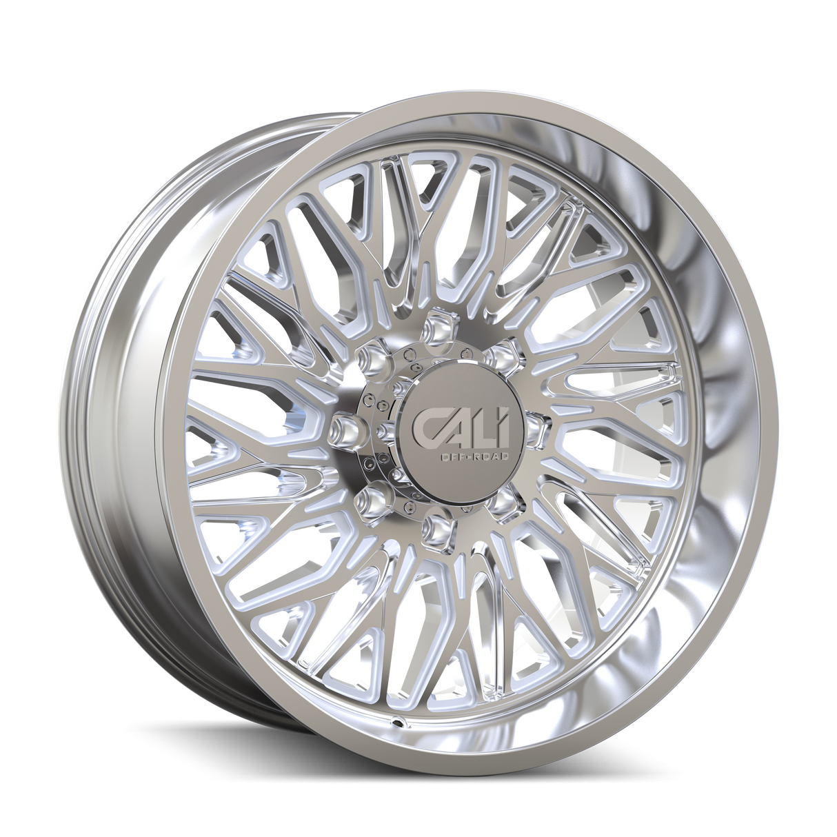 CALI OFF-ROAD CRUSHER POLISHED 22x10.0 8x180 et-19 124.1