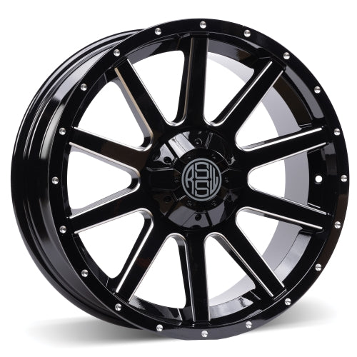 RSSW Rambler Gloss Black 17x7.5 5x127 et25 71.56