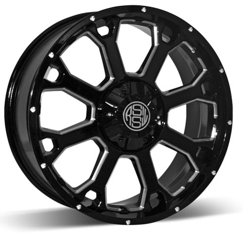 RSSW Enduro Gloss Black 17x7.5 6x135 et25 87.1