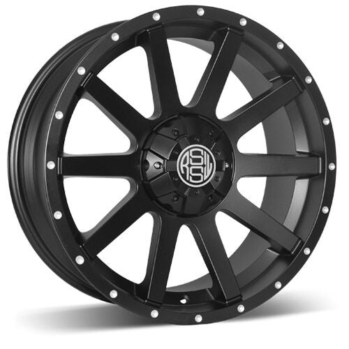 RSSW Rambler Matte Black 17x7.5 6x139.7 et15 78.1