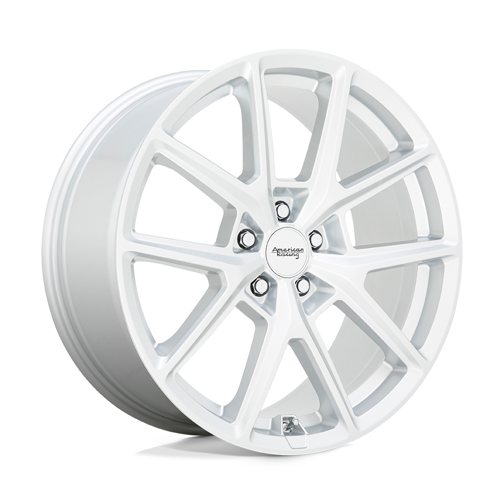 American Racing AR943 HYPER SILVER 17X8 5x114.3 et35 72.56