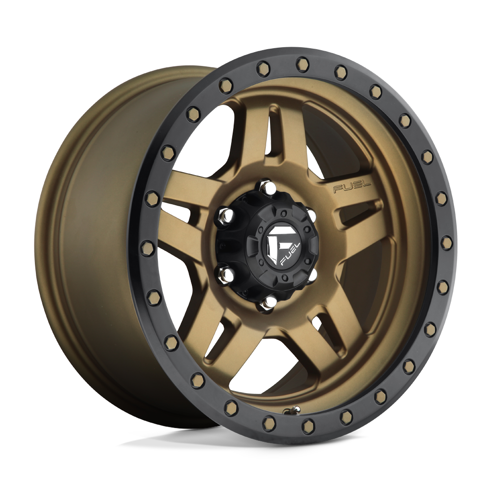 Fuel 1PC D583 ANZA MATTE BRONZE BLACK BEAD RING 17X8.5 5x127 et-6 78.1