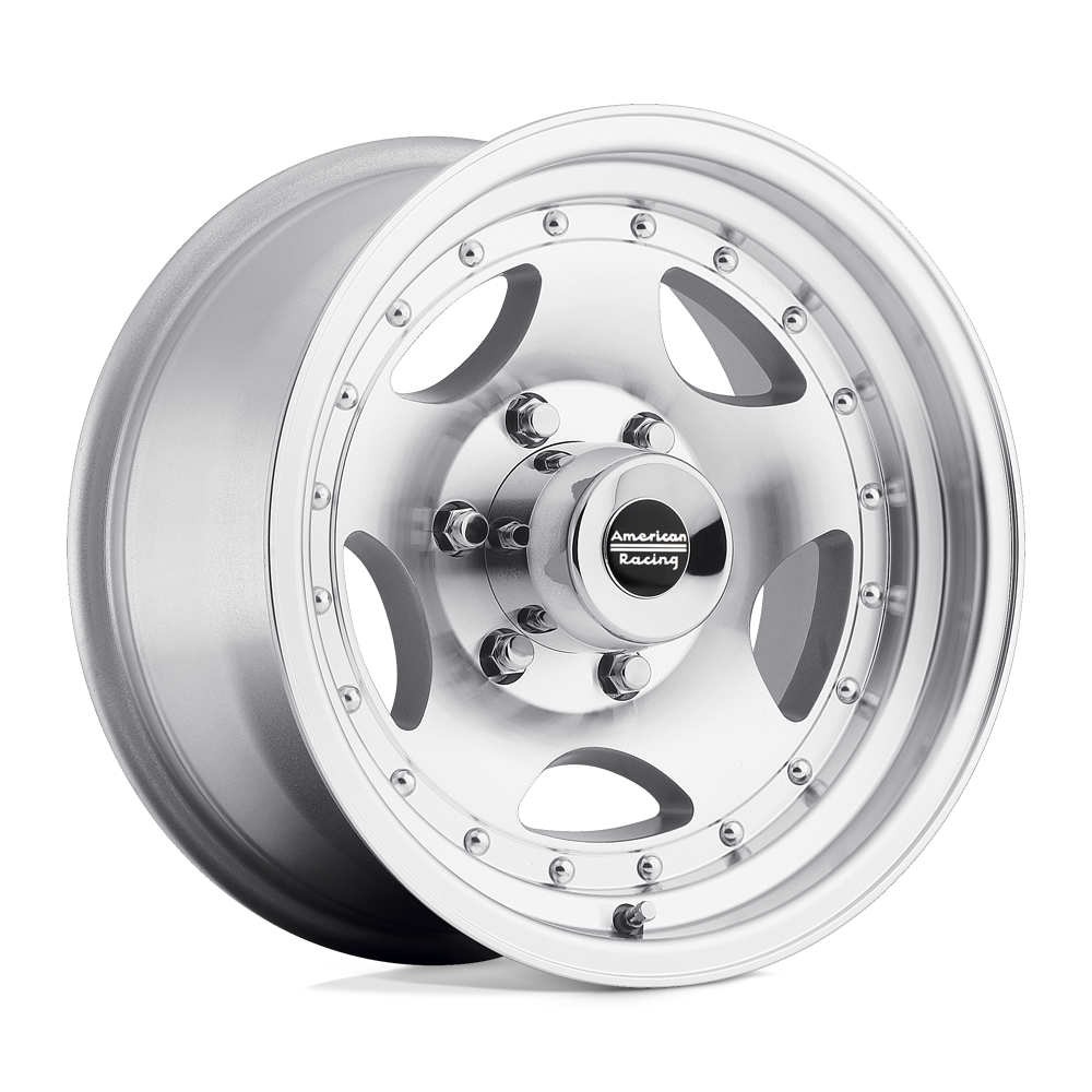 American Racing AR23 MACHINED W/ CLEAR COAT 15X10 5x139.7 et-44 108