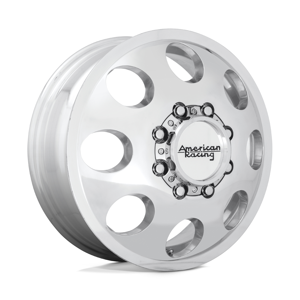 American Racing AR204 BAJA DUALLY POLISHED - FRONT 17X6 8x165.1 et111 121.5