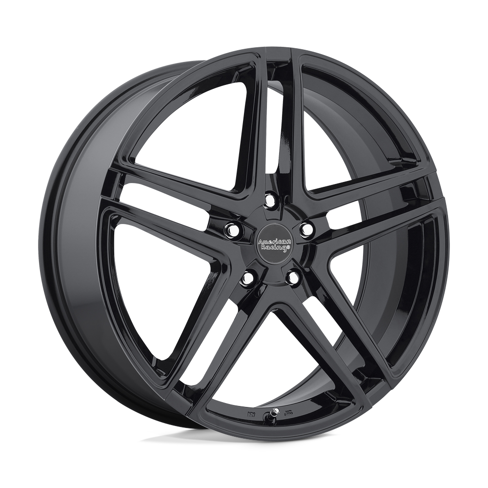 American Racing AR907 GLOSS BLACK 17X7.5 5x114.3 et42 72.56