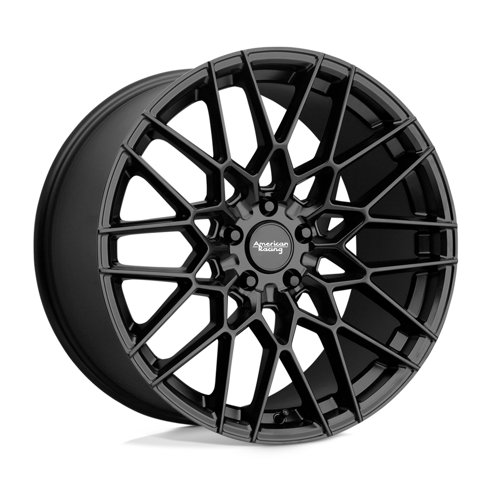 American Racing AR927 BARRAGE SATIN BLACK 20X9 5x114.3 et35 72.56