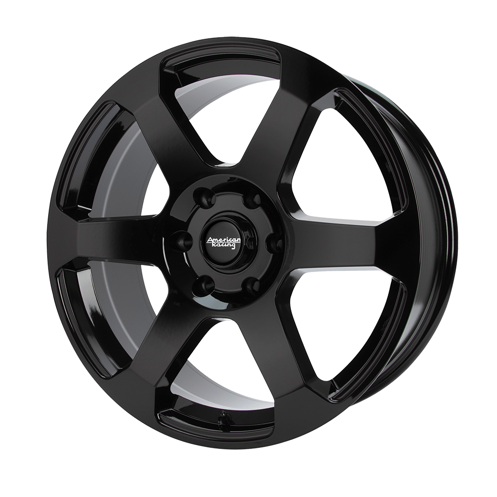 American Racing AR931 GLOSS BLACK 17X8.5 6x135 et30 87.1