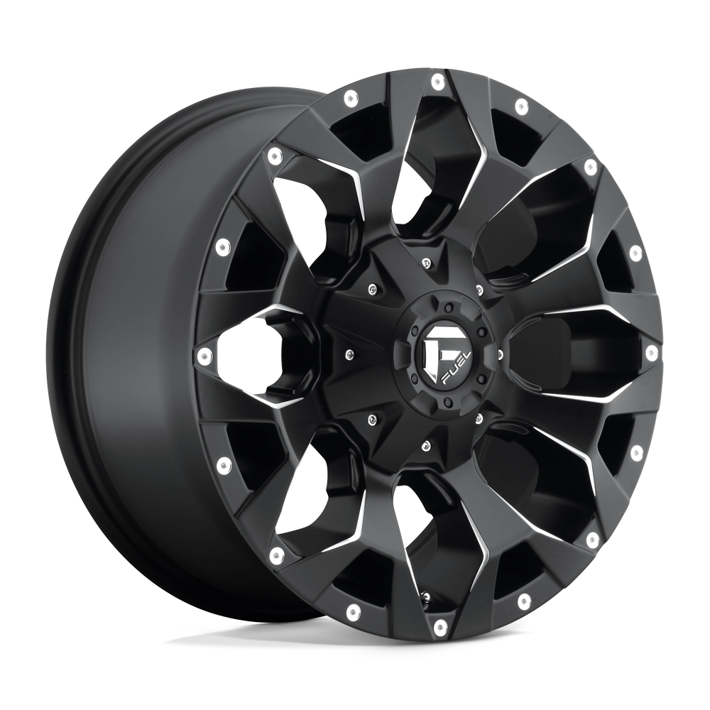 Fuel 1PC D546 ASSAULT MATTE BLACK MILLED 17X8.5 6x135/6x139.7 et25 106.1