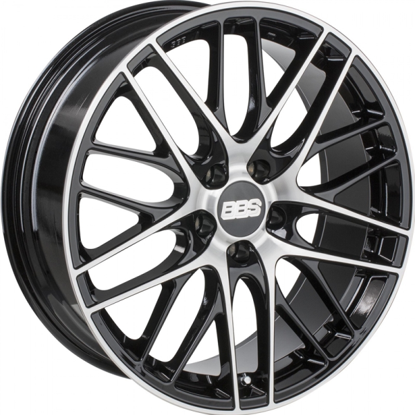 BBS CS BLACK DIAMOND 17X7.5 5X108 et45 CBPFS CS016BPK