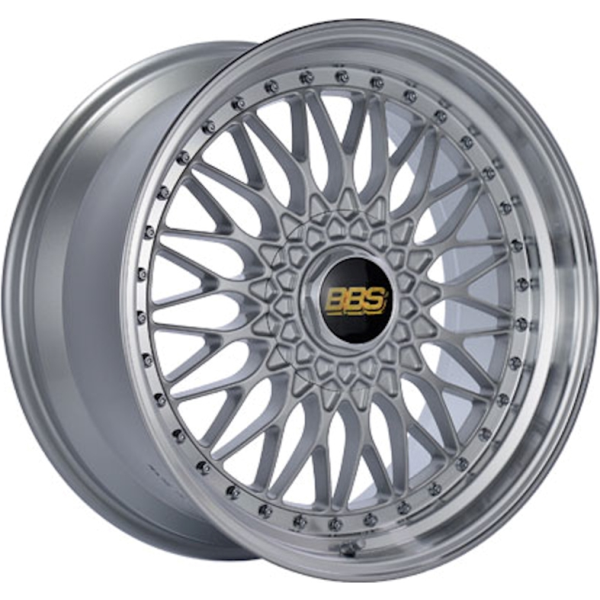 BBS RS DIAMOND SILVER 20X9.5 5X120 et40 CBPFS RS559HSPK