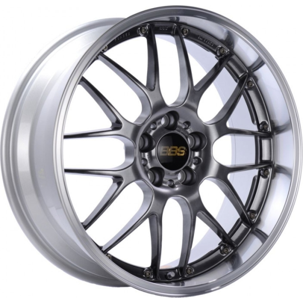 BBS RSGT DIAMOND BLACK POLISHED 20X10 5X112 et22 CBPFS RS992DBPK