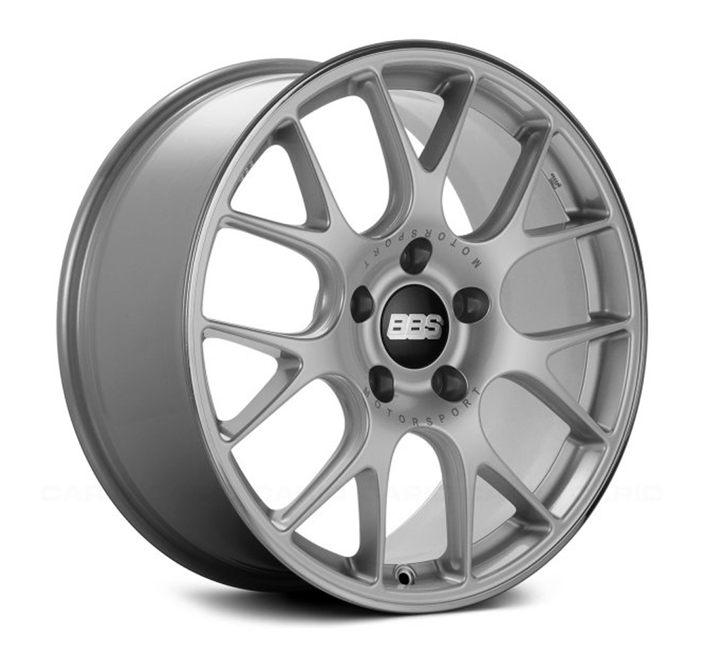 BBS CHR 19 X 10 +38 5 X 130 CB71.6 SILVER w/STAINLESS LIP