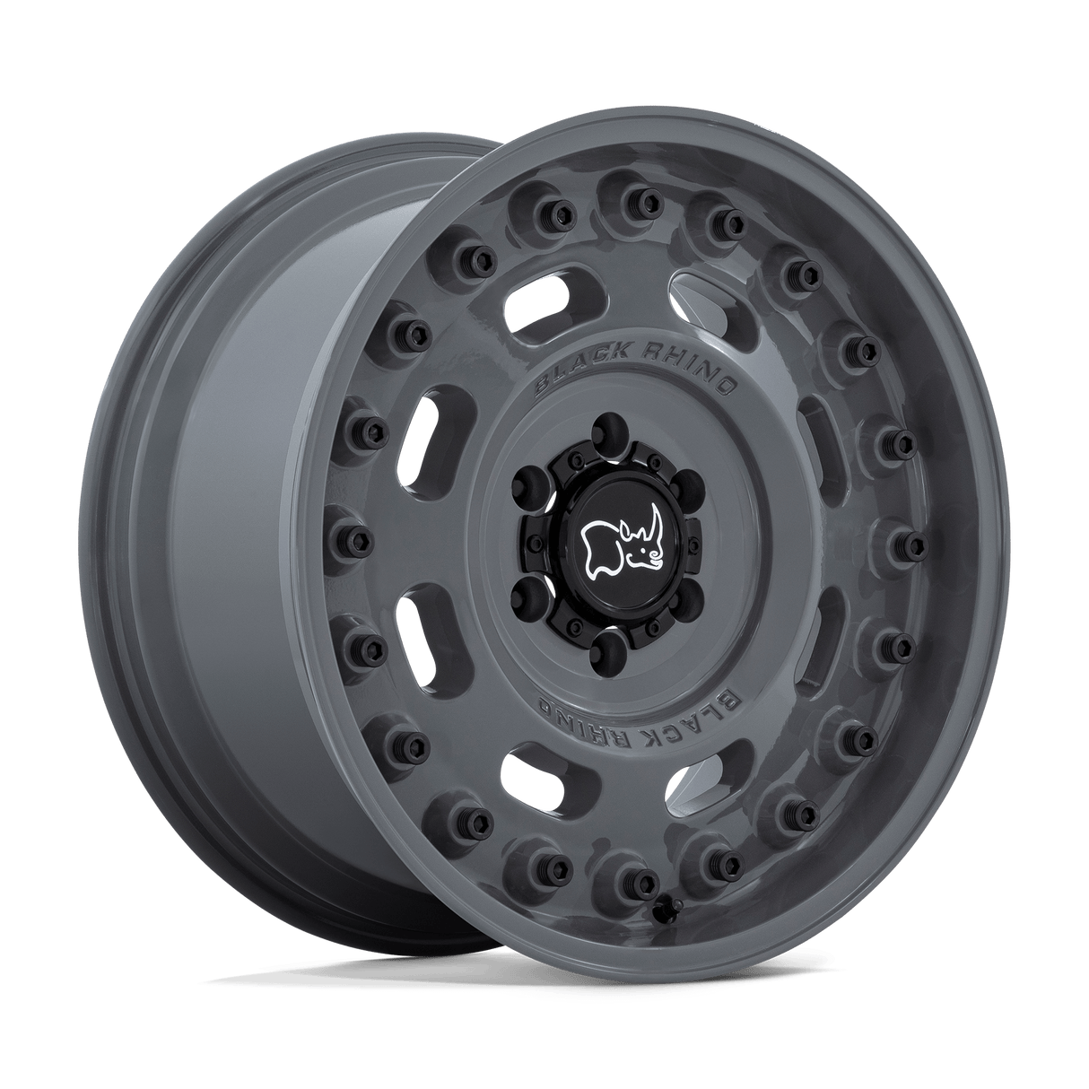 Black Rhino AXLE BATTLESHIP GRAY 17X9.5 8x165.1 et-18 125.1