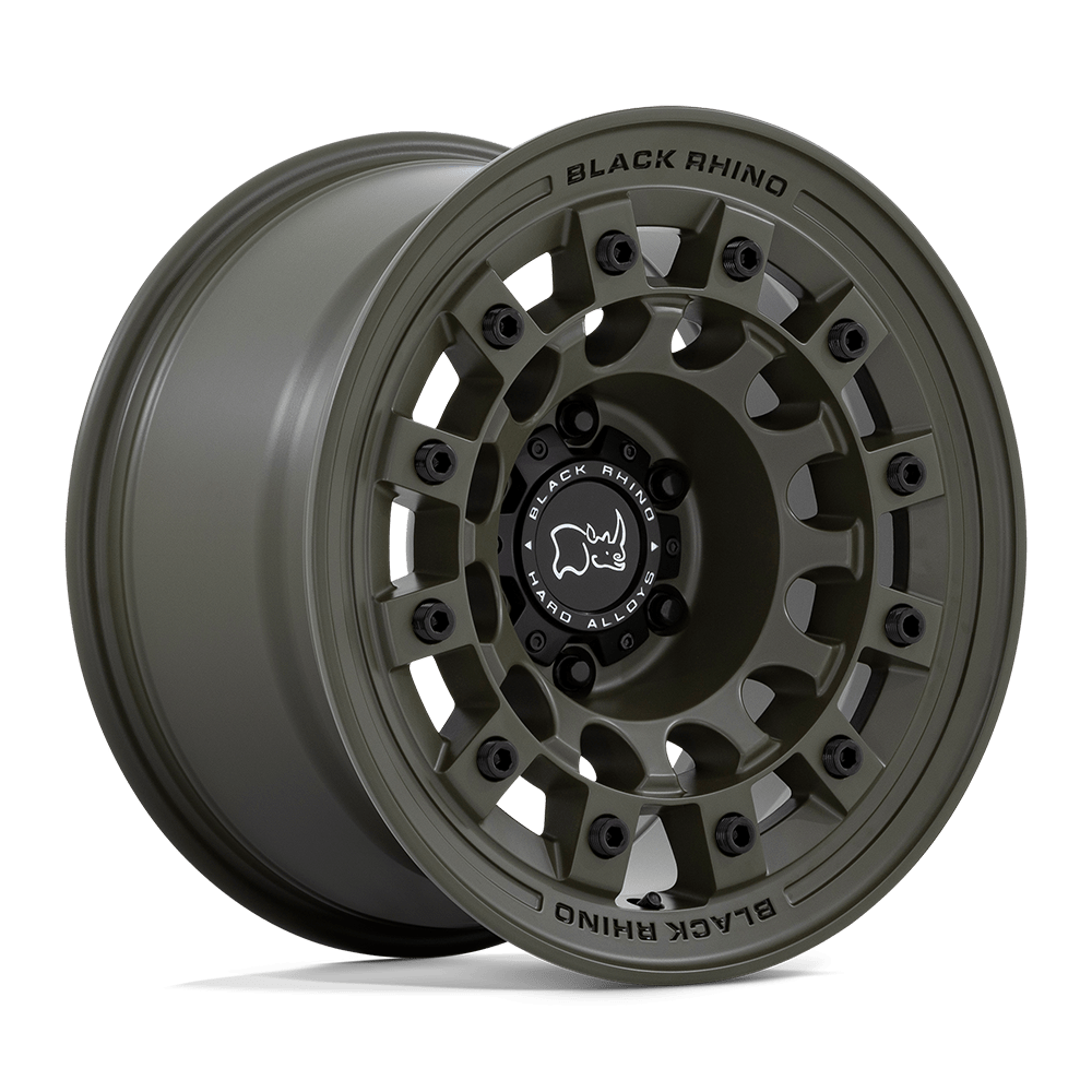 Black Rhino FUJI OLIVE DRAB GREEN 17X9 5x127 et-12 71.5