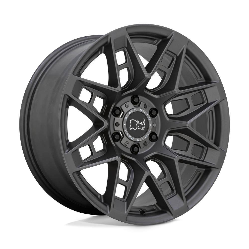 Black Rhino CAPROCK MATTE GUNMETAL 17X8.5 6x135 et0 87.1