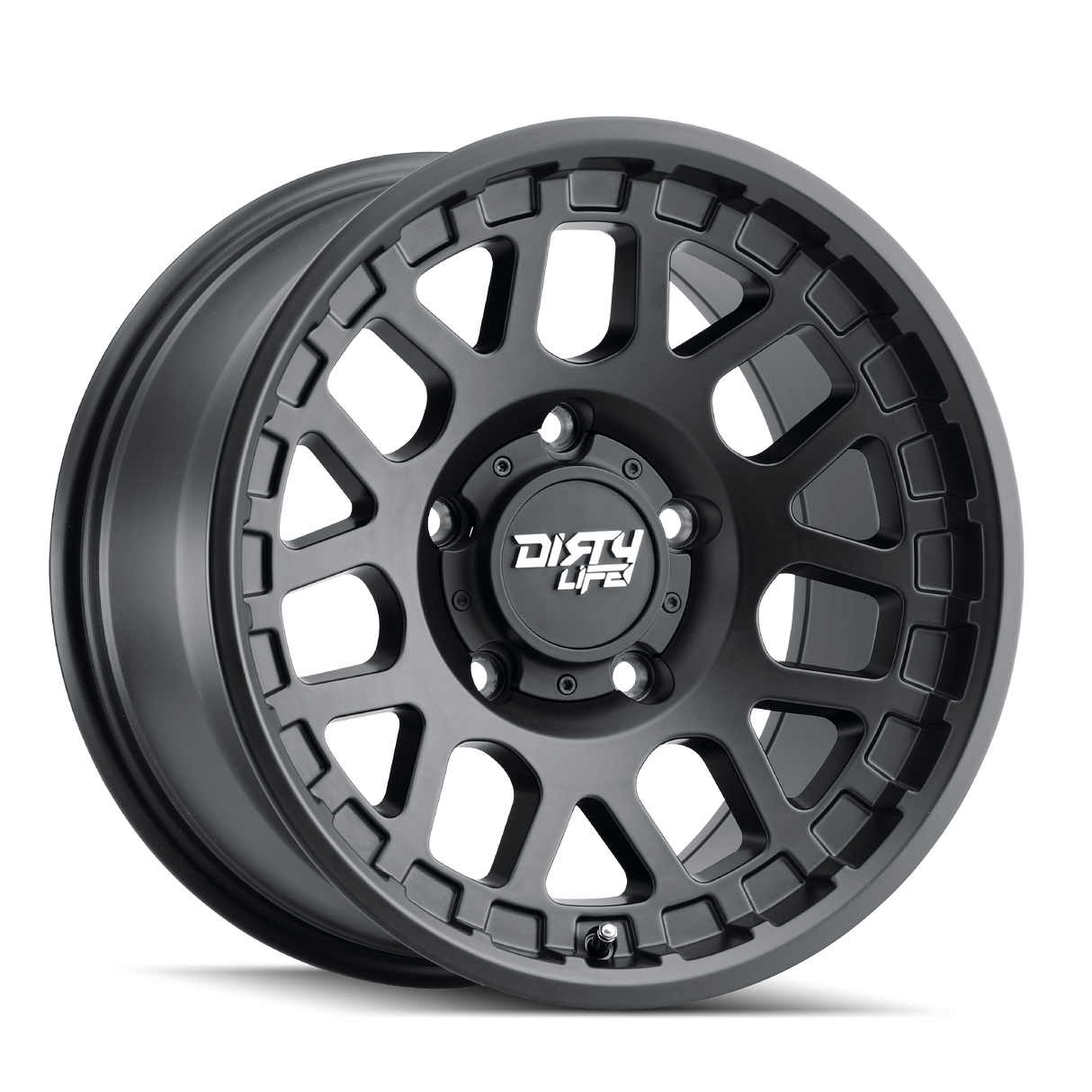 DIRTY LIFE MESA MATTE BLACK 17x9.0 5x127 et-12 78.1