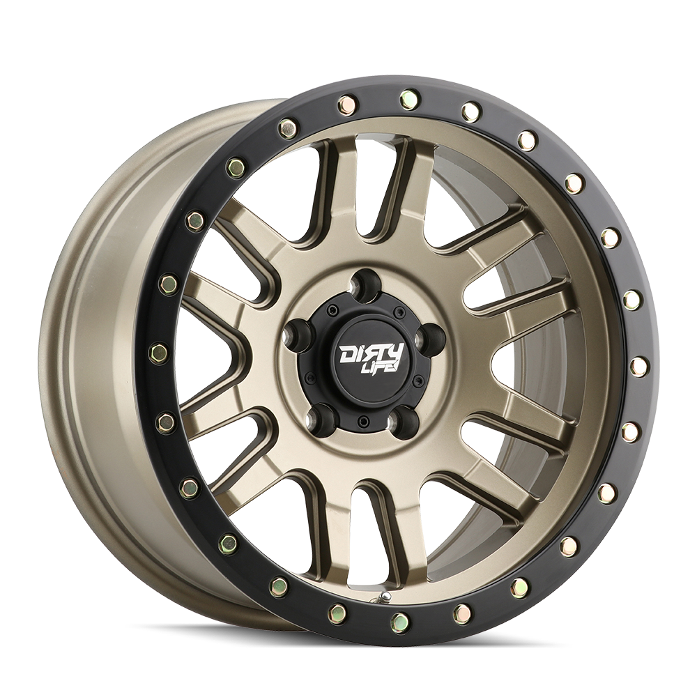 DIRTY LIFE CANYON PRO SATIN GOLD 17x9.0 5x127 et-38 71.5