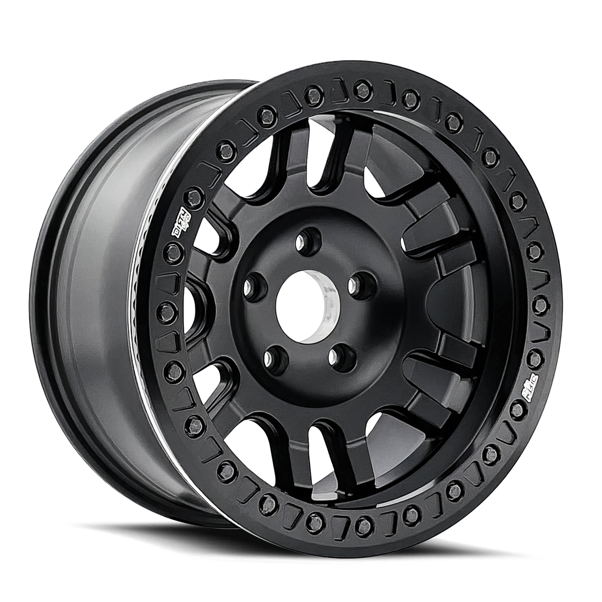 DIRTY LIFE CANYON RACE MATTE BLACK 17x9.0 5x127 et-12 71.5