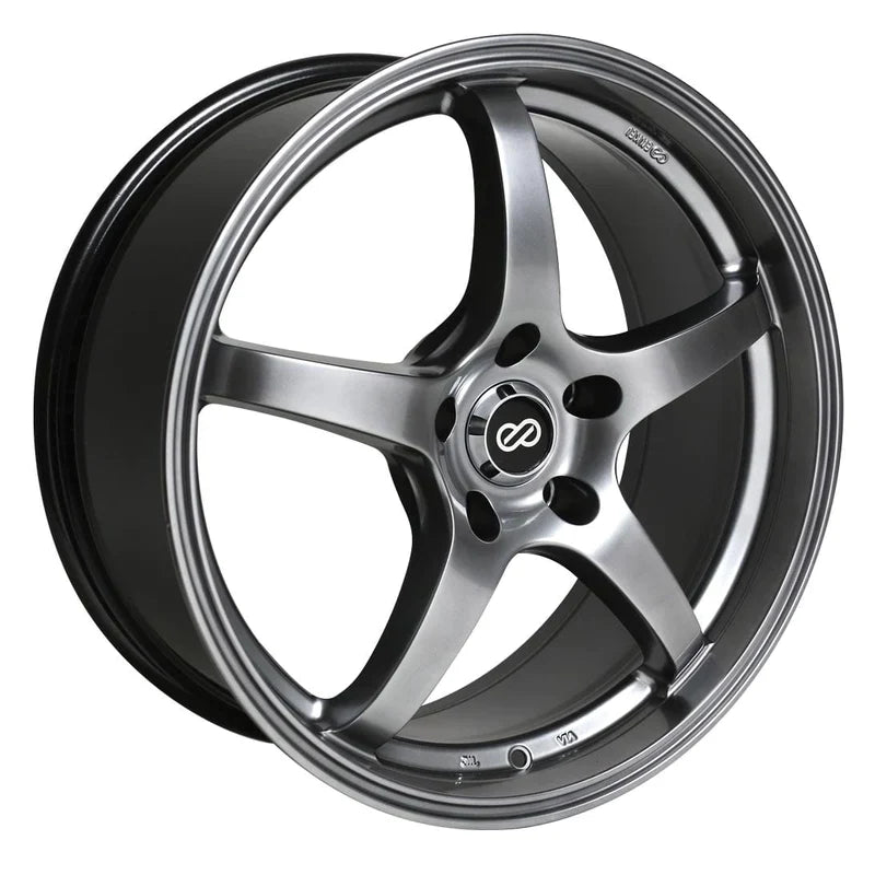 Enkei ev5 hyper black 17X7 5X100 et45 CB72.6 - 446-770-0245HB