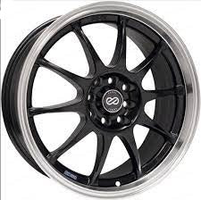 Enkei j10 black paint 17X7 4X100 et42 CB72.6 - 409-770-11BK