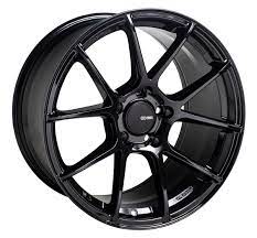 Enkei ts v gloss black 17X8 5X100 et45 CB72.6 - 522-780-8045BK