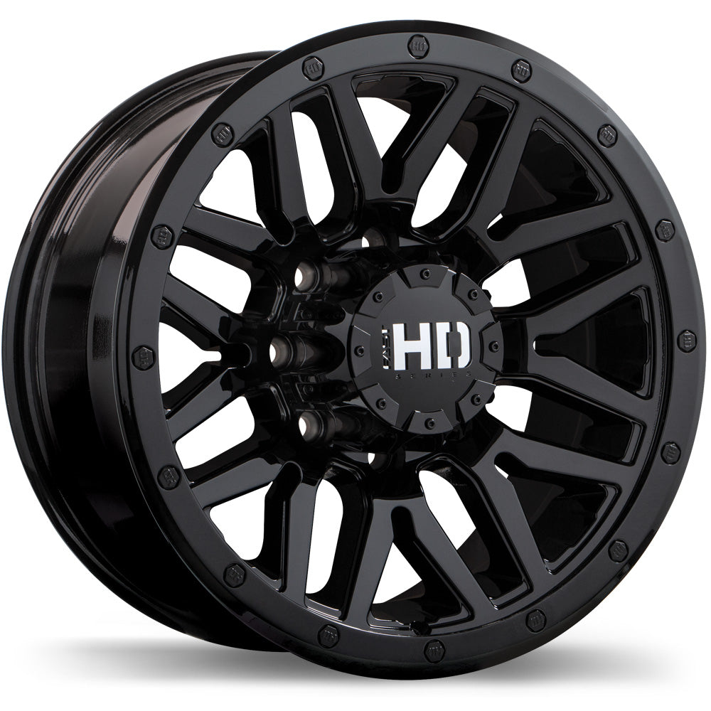 Fast HD Menace Gloss Black 17x8.0 8x170  et15 125 F240-1780-70BN+15C250