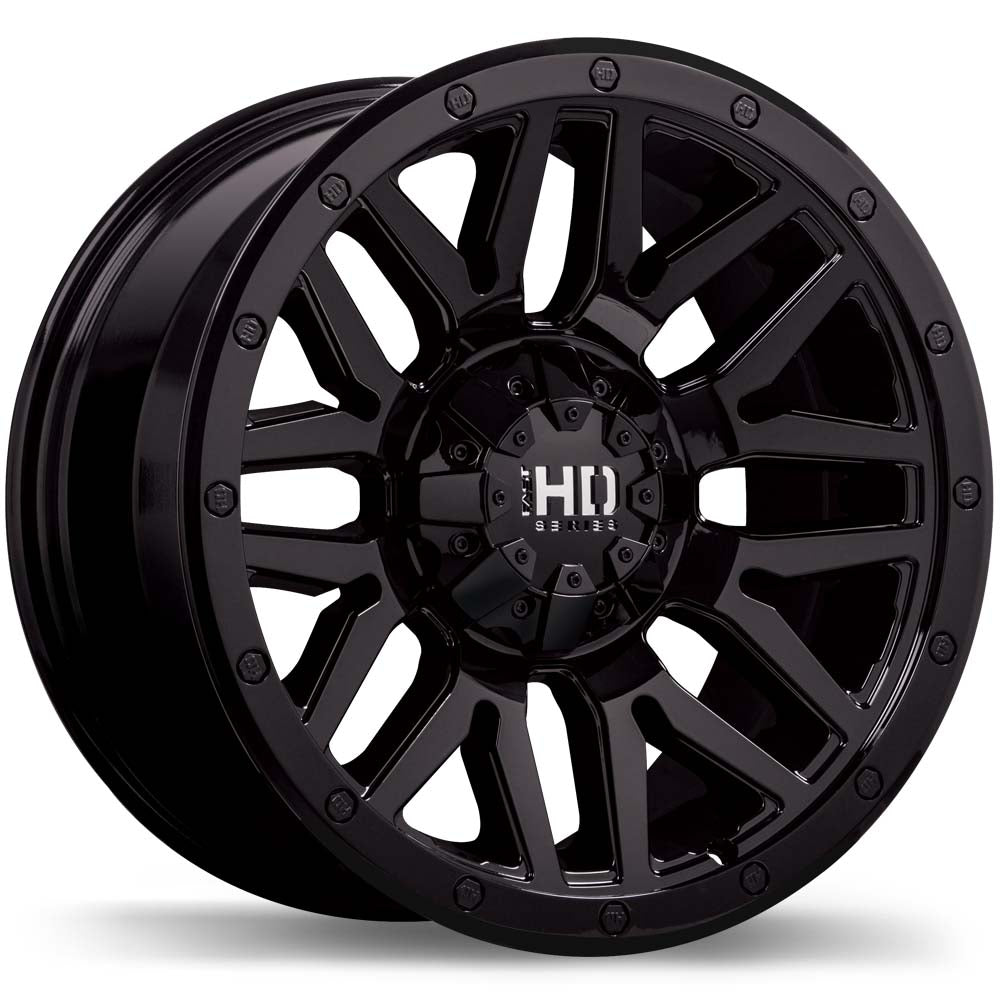 Fast HD Menace Gloss Black 17x8.0 5x127 / 139.7  et15 87.1 F240-1780-28BN+15C871