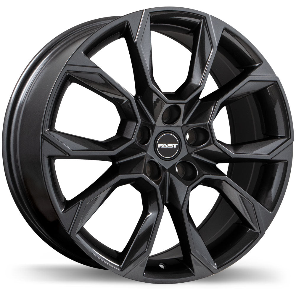 Fast Wheels Aventure Gloss Gunmetal 17x7.0 5x114.3  et35 66.1 F250N-1770-65MN+35C661