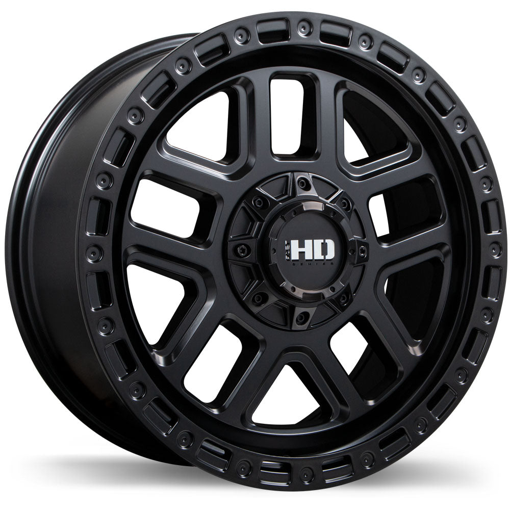 Fast HD Summit Satin Black 17x8.0 5x110 / 120  et30 72.6 F252-1780-58BT+30C726