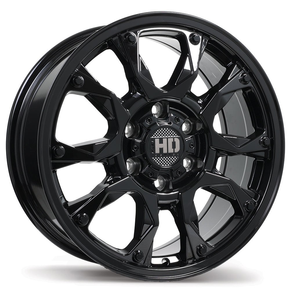 Fast HD Tactical Gloss Black 17x8.0 6x135  et40 87.1 F269-1780-36BN+40C871