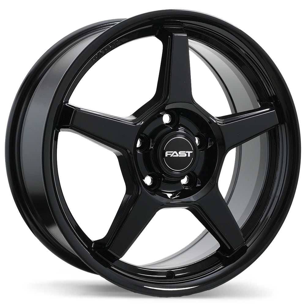 Fast Wheels Flair Gloss Black 17x7.0 5x114.3  et45 66.1 F272N-1770-65BN+45C661