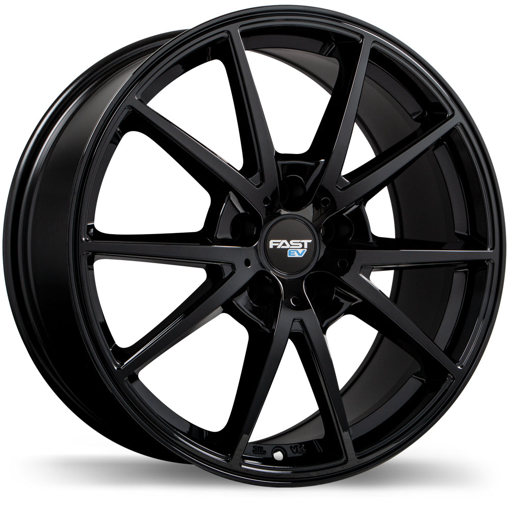 Fast Wheels EV02 Gloss Black 17x6.5 5x114.3  et38 67.1 FE02-1765-65BN+38C671